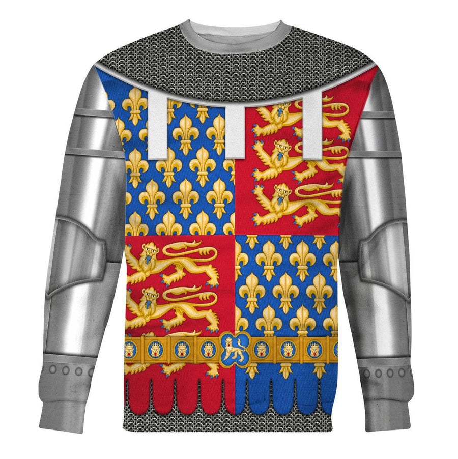 Edward The Black Prince Armor Sweatshrit