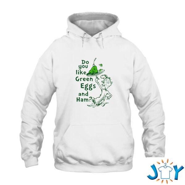 Dr Seuss Green Eggs And Ham Hoodie