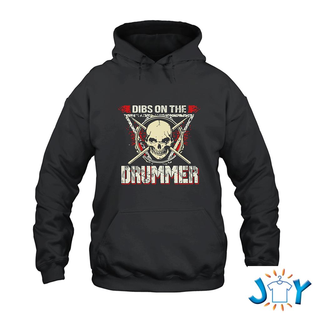 Skull Dibs On The Drummer Hoodie Skull Dibs On The Drummer Hoodie