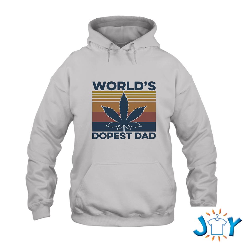 Weed Worlds Dopest Dad Hoodie