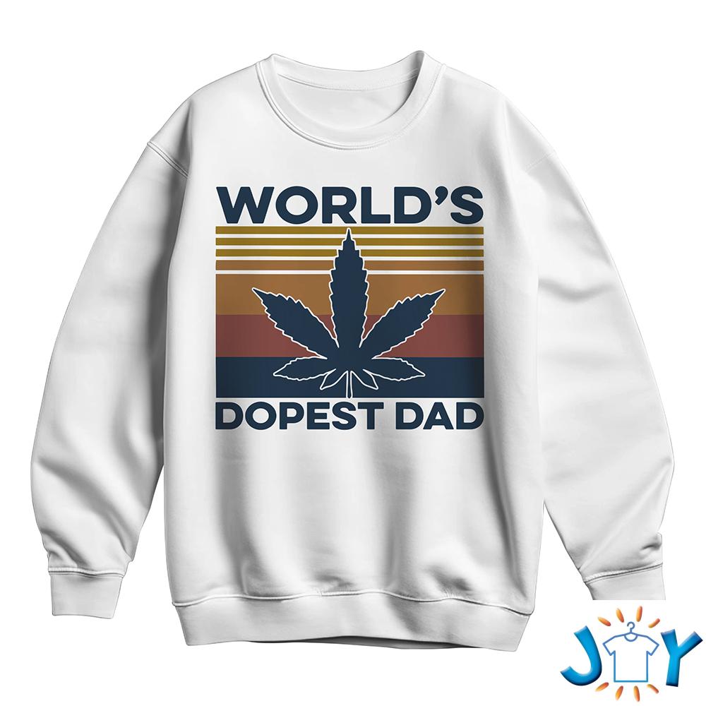Weed Worlds Dopest Dad Hoodie