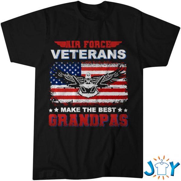 air force veterans make the best grandpas shirt M