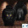 angry black cat d all over print hoodies