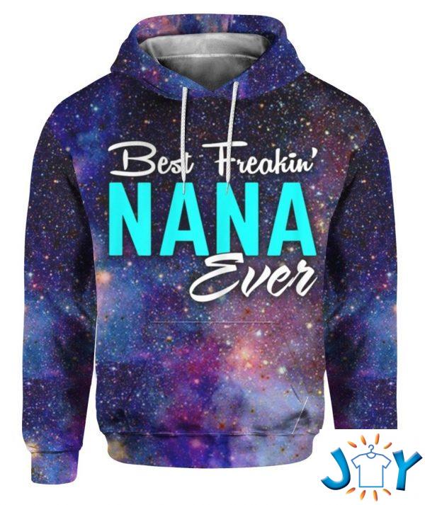 best freakin nana ever d all over print hoodie