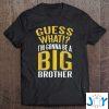boys announcement im gonna be a big brother shirt M