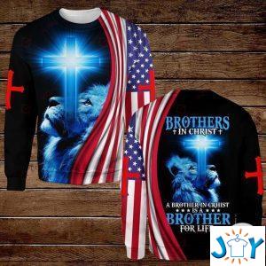 brothers in christ a brother in chirst is a brother for life d hoodies sweatshirt hawaiian shirt