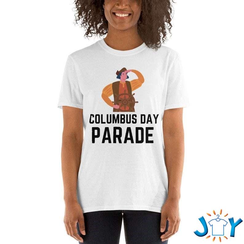 Columbus Day Parade Celebration Cool Gift For Men Women Vintage Shirt
