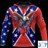 confederate states of america d all over printed hoodie