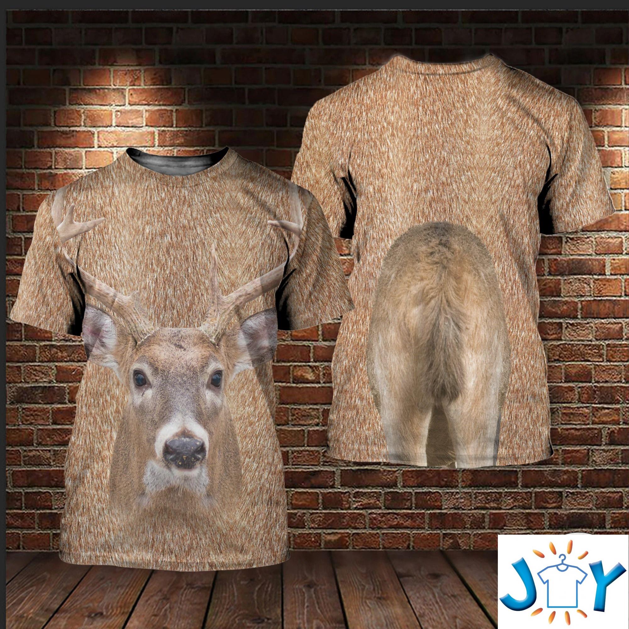 Deer 3D Hoodies, Sweatshirt And T-Shirt