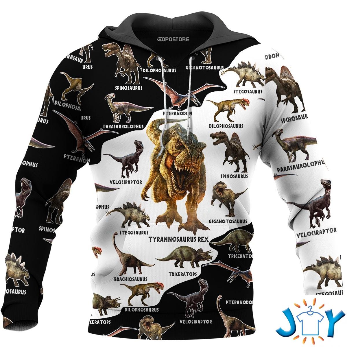 Dinosaurs 3D All Over Printed Hoodie