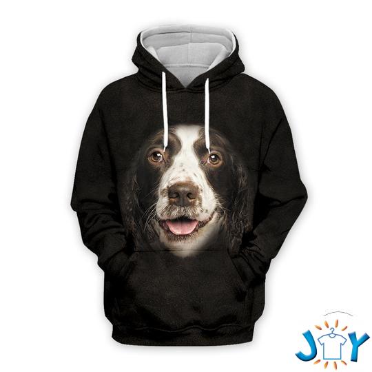 English Springer Spaniel 3D All Over Print Hoodie