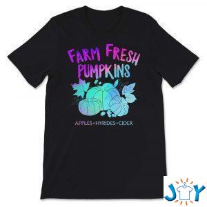 farm fresh cute pumpkins pumpkin fall t shirt M
