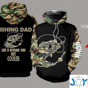 fishing dad like a normal dad but cooler d hoodie