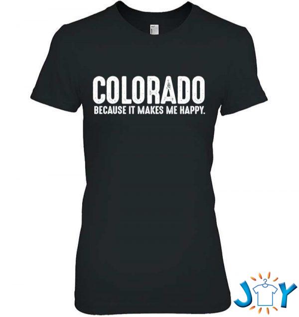 funny colorado quote proud us state phrase joke t shirt M
