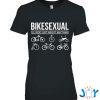 funny cycling pride bikesexual bicycle bike sexual riding t shirt M