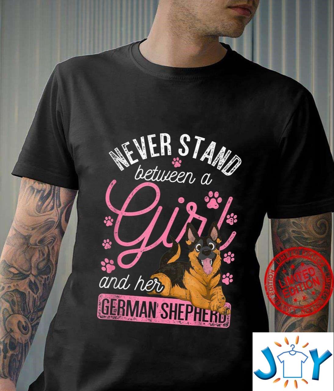Funny Pet Owner Animal Dog Girls German Shepherd Unisex T-Shirt