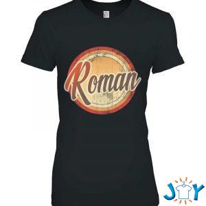 graphic  name roman vintage funny personalized gift t shirt M