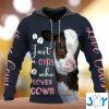 just a girl who loves cows d hoodie