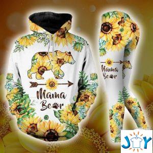 mama bear sunflower d hoodies and leggings