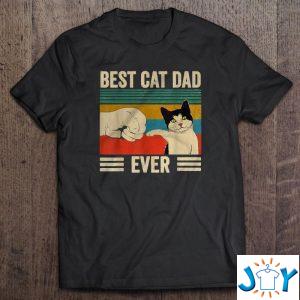 mens vintage best cat dad ever bump fit unisex t shirt M