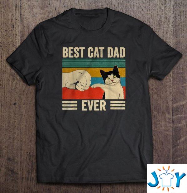 mens vintage best cat dad ever bump fit unisex t shirt M