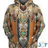 native american feather d hoodies