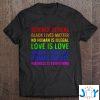 science human rights love kindness pride gift unisex t shirt M