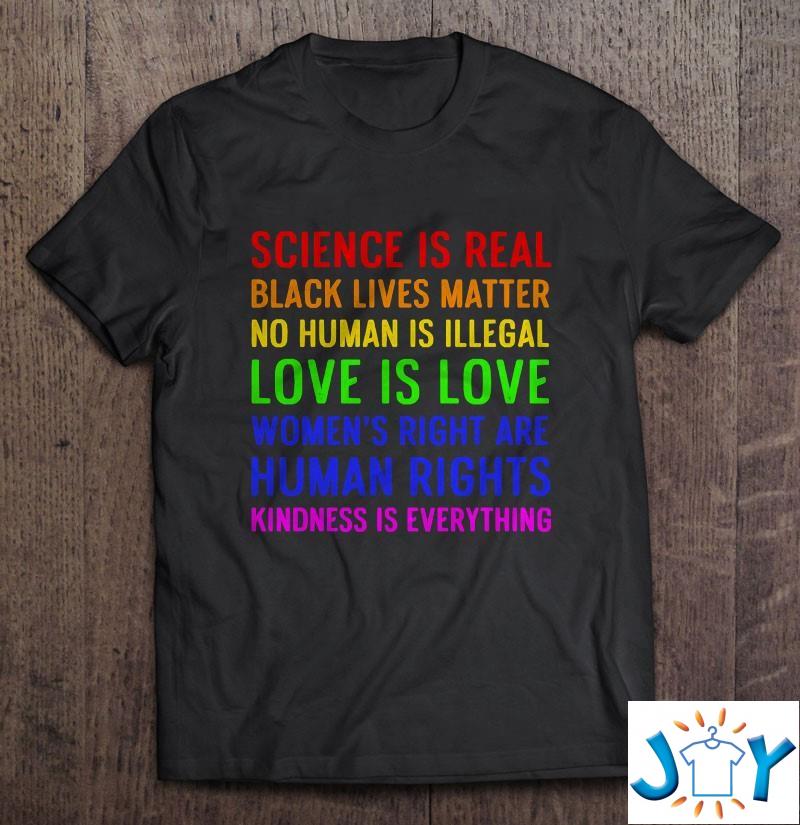 Science Human Rights Love Kindness Pride Gift Unisex T-Shirt science human rights love kindness pride gift unisex t shirt M
