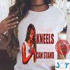 she who kneels before god can stand before anyone shirt M