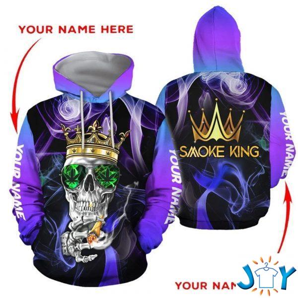 smoke king weed d hoodie