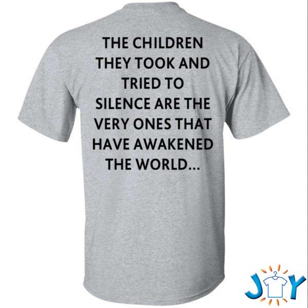 the children they took and tried to silence shirt M