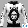 viking bear skull and yggdrasil d all over print hoodie