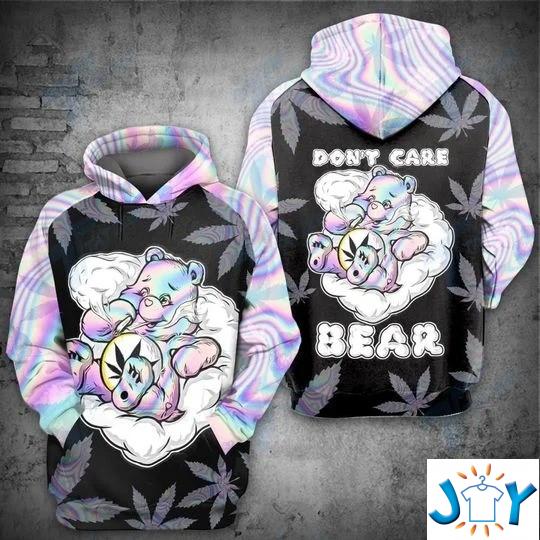 Weed Don’t Care Bear Get High 3D Sweatshirt, hoodies, weed dont care bear get high d sweatshirt hoodies