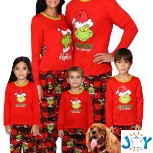 Dr. Seuss Grinch Christmas Matching Family Pajamas
