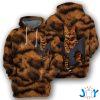 Bengal Cat D Hoodie