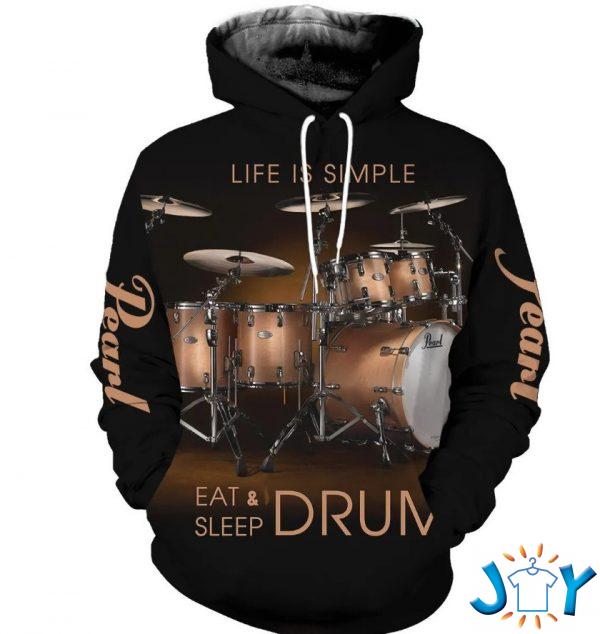 Eat Sleep Drum d Hoodie