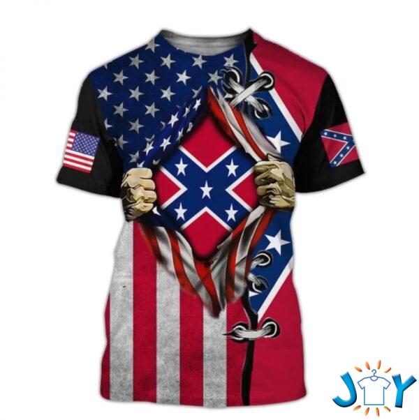 The Rebel Flag 3D Shirt