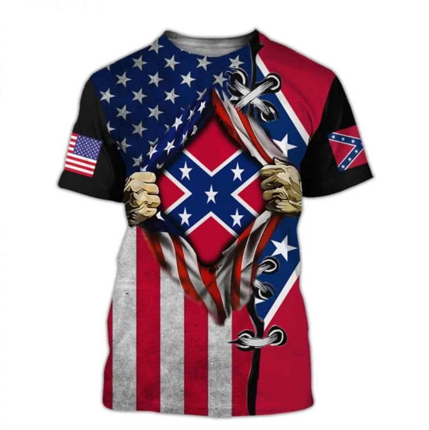 The Rebel Flag 3D Shirt The Rebel Flag 3D Shirt