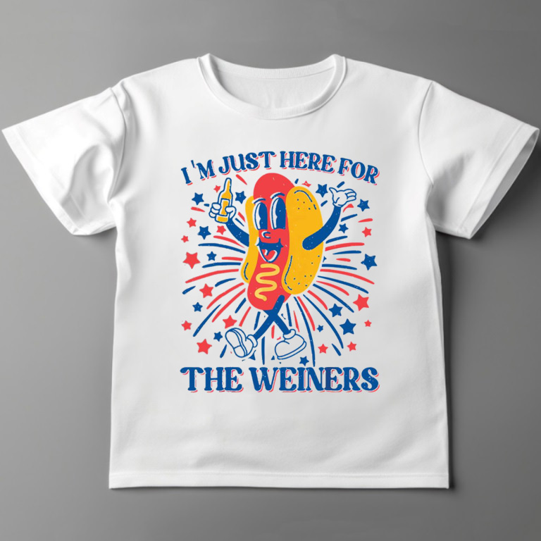I'm Just Here For The Wieners Shirt I'm Just Here For The Wieners Shirt