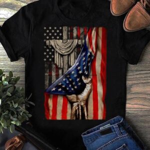 American Flag Faith Christian 4th Of July Shirt