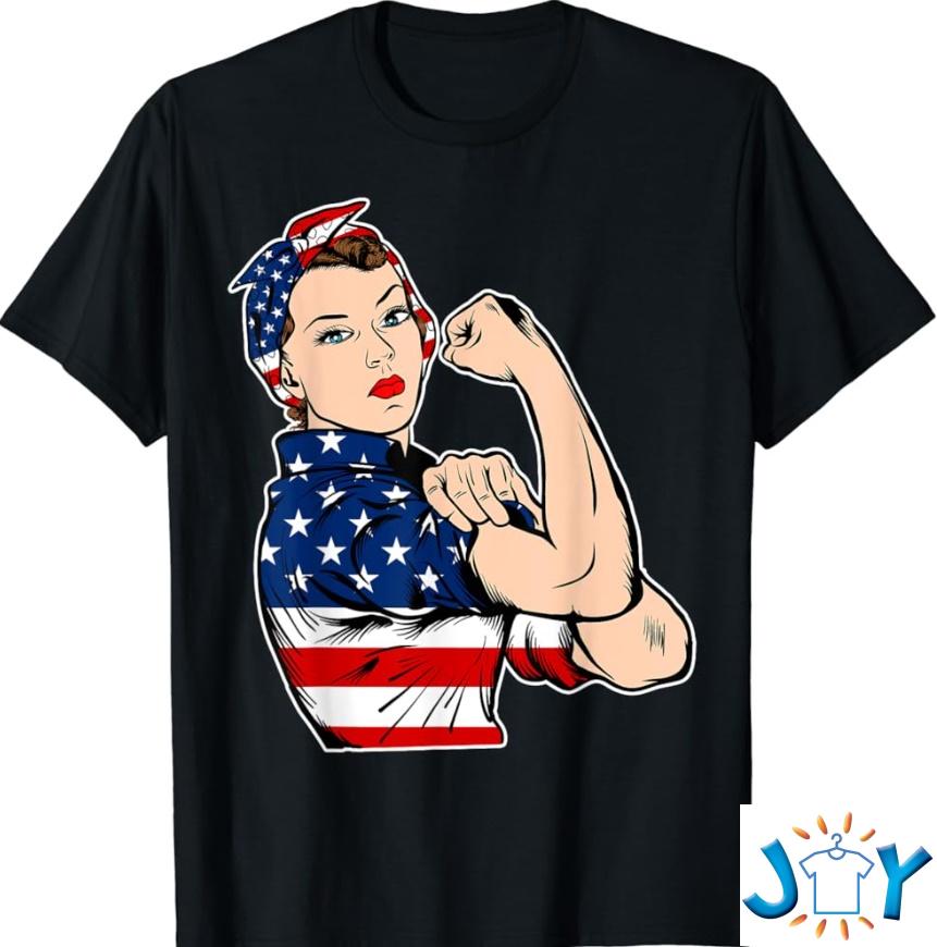 American Flag Feminist 4th of July Shirt American Flag Feminist 4th of July Shirt