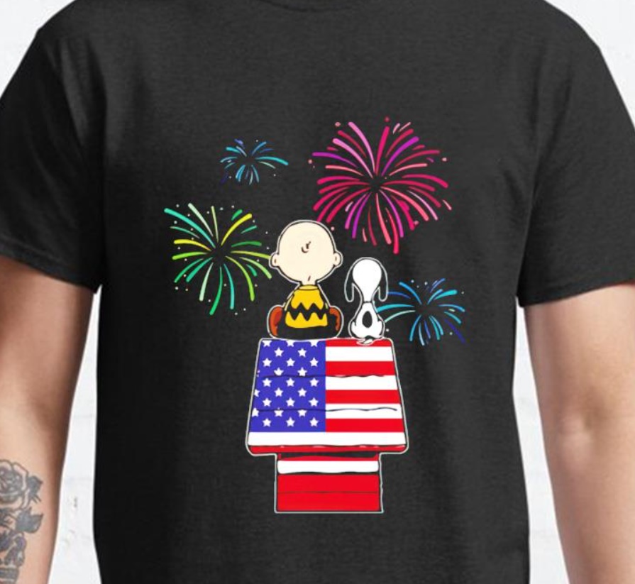 American Flag Snoopy 4th Of July Shirt American Flag Snoopy 4th Of July Shirt