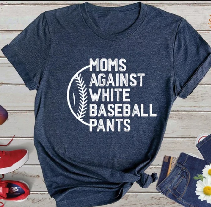Moms Against White baseball pants shirt Moms Against White baseball pants shirt
