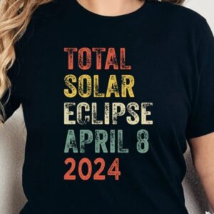 Retro Solar Eclipse 4.08.24 Shirt