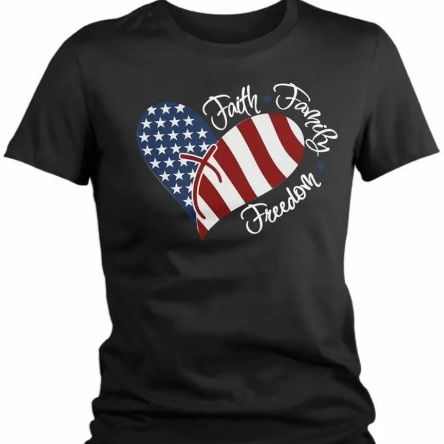 Patriotic Faith Family Freedom Fourth Of July Shirt Patriotic Faith Family Freedom Fourth Of July Shirt