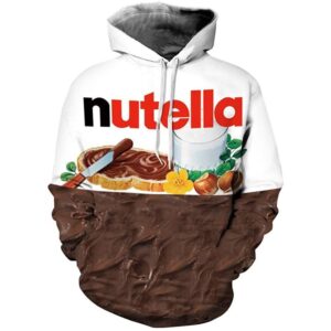 Nutella Hoodie, All Over Print