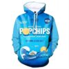 Blue Original Popchips Hoodie
