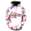 Enjoy Cocaine Flower Hoodie Sweatshirt T-shirt