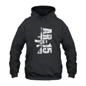 Gun AR 15 Hoodie
