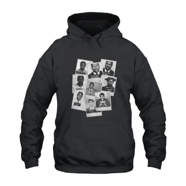 Heroes Mugshots Civil Rights Hoodie